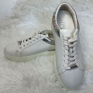Women’s Jimmy Choo Rome Sneaker. Size 37 1/2.   Never been worn.